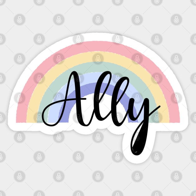 Ally Sticker by jellytalk